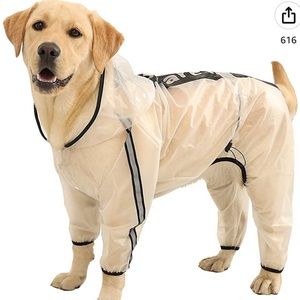 OLSA Large Dog 4X Hooded Rain Coat, New 2 available, $25 each or 2 for $45 🐕🐕